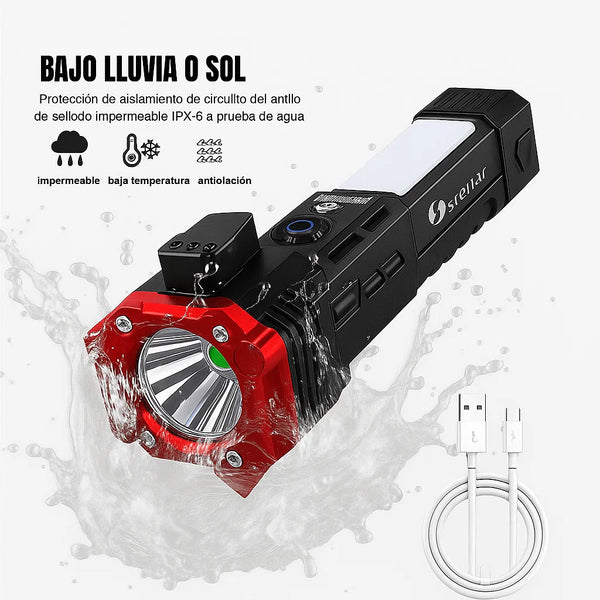 Linterna Táctica Indestructible 4 en 1 – Ultra Potencia – ÚLTIMO DÍA EN PROMOCIÓN Y ENVÍO GRATIS