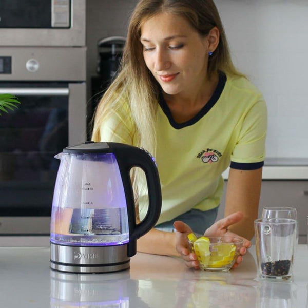Hervidor Eléctrico de 2L de Borosilicato